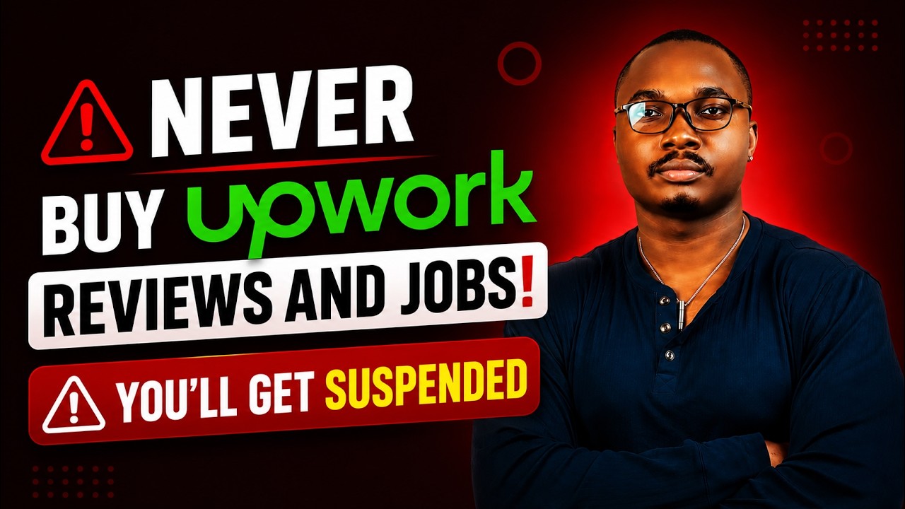 NEVER buy Upwork reviews or jobs. You&rsquo;ll get suspended #freelancing 