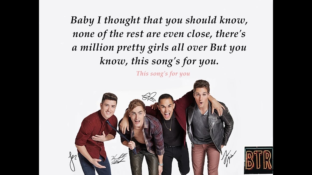 Big Time Rush - Song For You [Demo]
