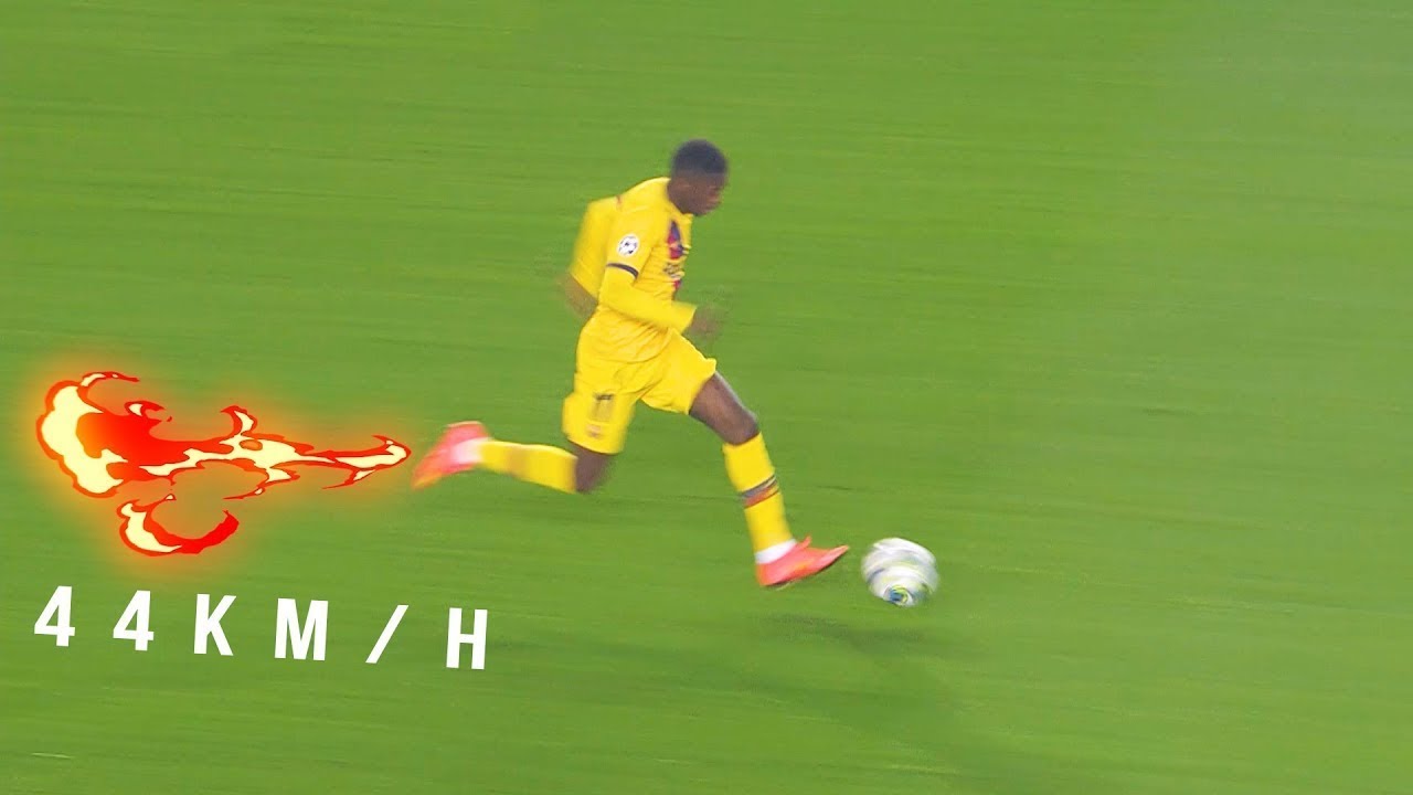 Ousmane Demb&eacute;l&eacute; speed #dembele #speed