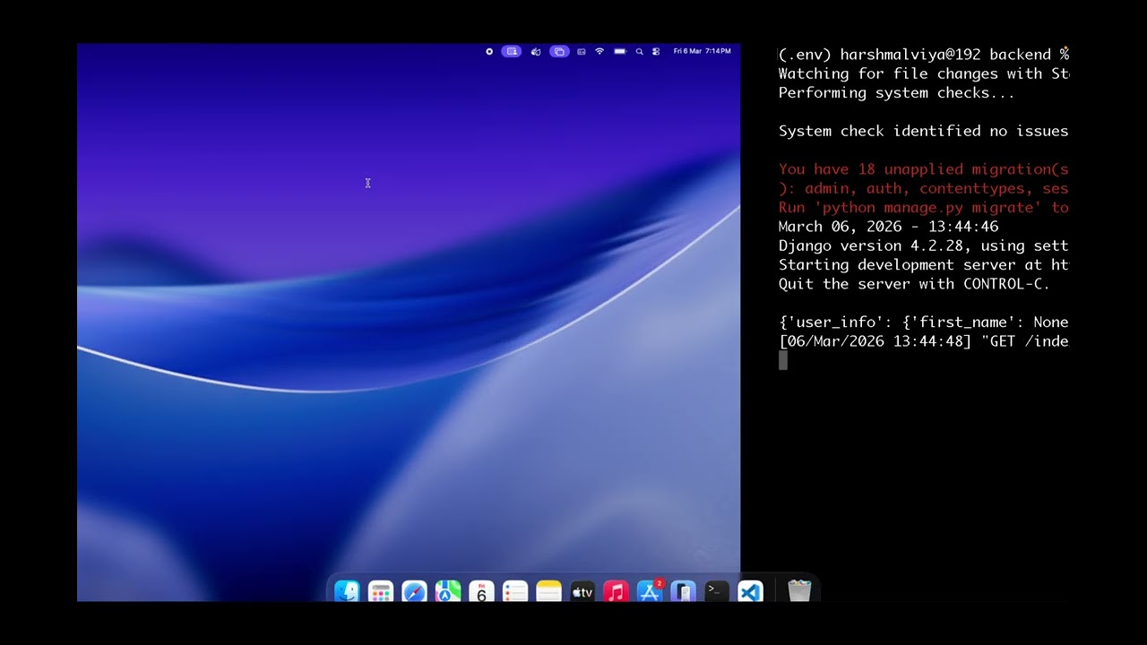 Django 6 Mar'26