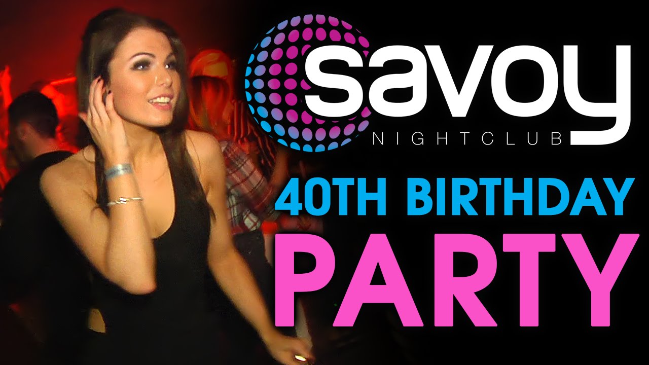 The Savoy Glasgow's 40th Birthday Party - Filmed by UXXV Media