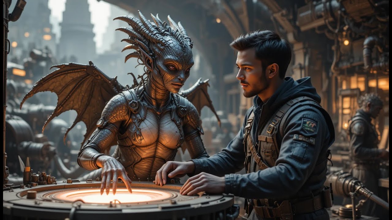 Dragon Emperor Sent 'Ugly Daughter' As A Joke — But She Was What The Human Mechanic Always Wanted