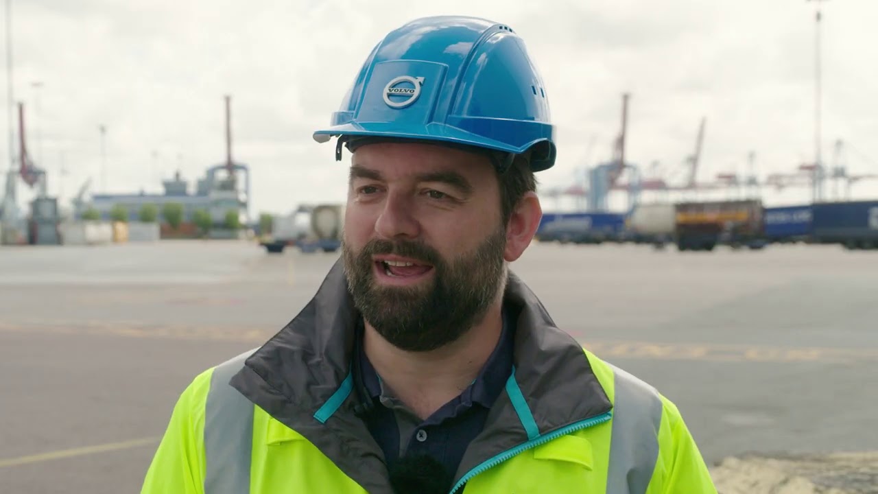 We built our own electric terminal tractor, here is why | Volvo Penta