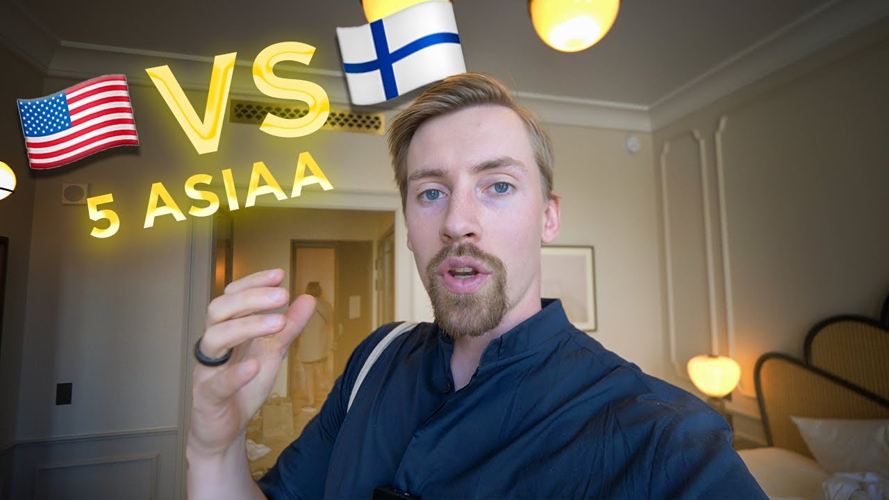 Eläminen USA:ssa vs Suomessa 🇺🇸🇫🇮