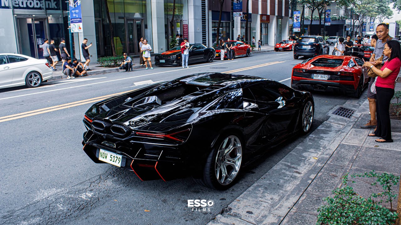 R1 Motorsport REVUELTO in Manila| Ferrari , Porsche, Mustang & GTR Compilation