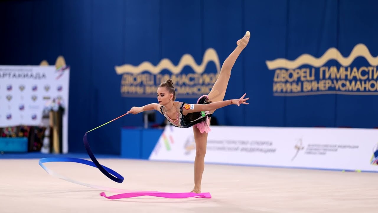 Arina Averina Ribbon Spartakiad 2022 Q