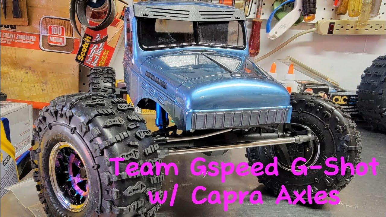 Team GSpeed V3 G-Shot w/ Axial Capra Axles Custom Build