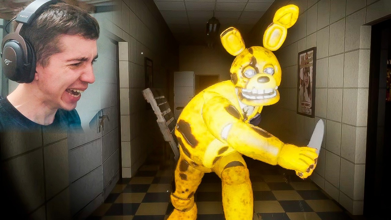 Esse FNAF vai te dar pesadelos  - FNAF Movie Night at Freddy's