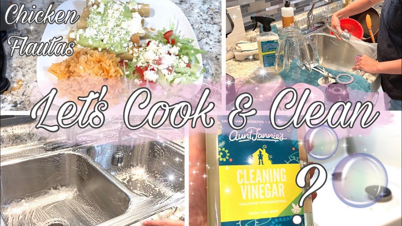 Cook and speed Clean  With Me 2019 || Clean With Me Kitchen || Cleaning Motivation|| Cleaning Videos