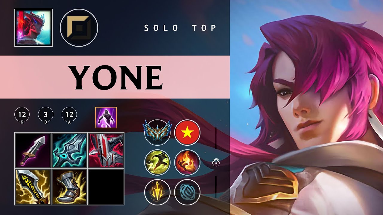 Yone Top vs Aatrox - VN Challenger Patch 26.02