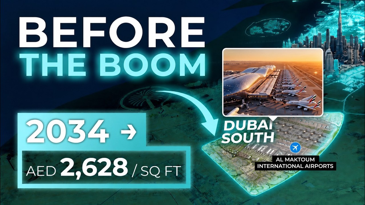 Where to Invest in Dubai Real Estate in 2026? Dubai South Before the Airport Boom