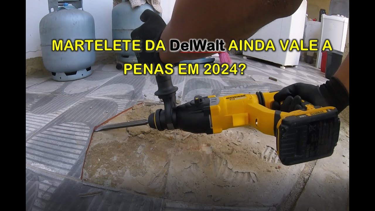 EM 2024 Martelete Dewalt Dch263b (AINDA VELA A PENA ?)