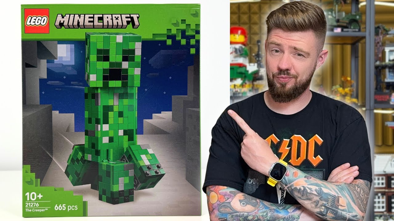 CREEPER 👾 LEGO MINECRAFT 21276 RECENZJA