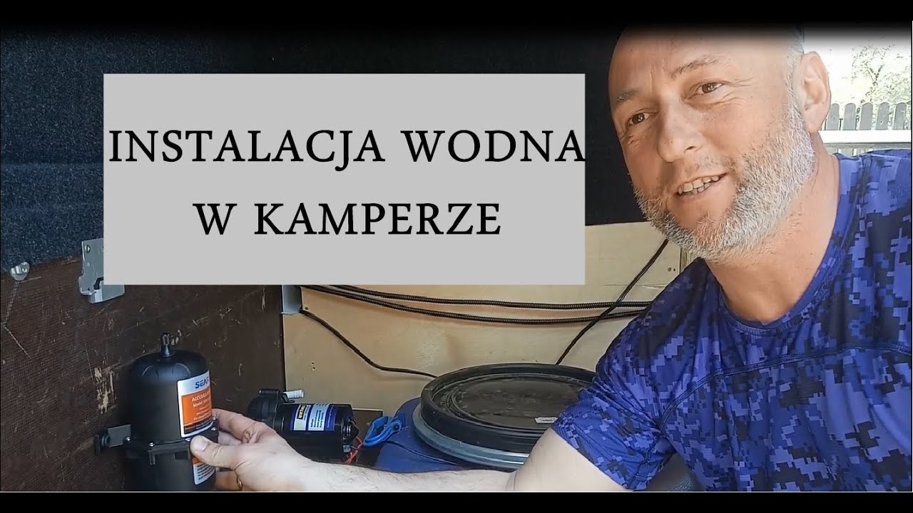 BUDUJEMY KAMPERA-Vlog17-instalacja wodna