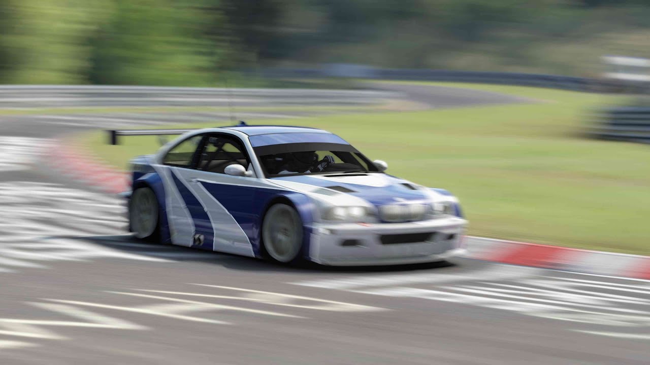 NFSMW BMW M3 GTR back in Nordschleife