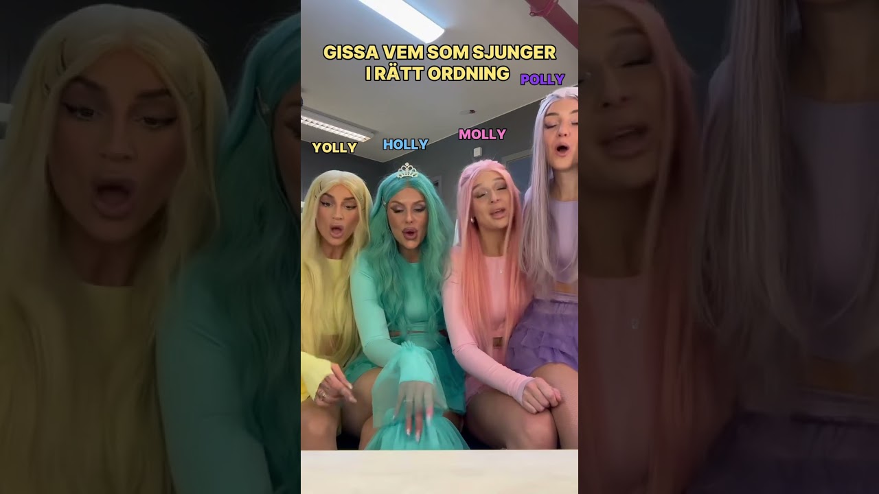 Gissa vem som sjunger i r&auml;tt ordning 🤠🎤