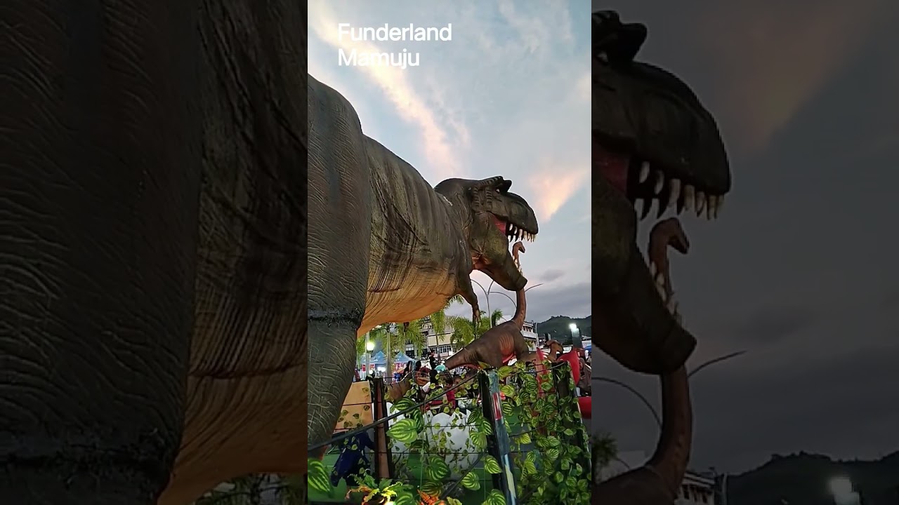 Funderland Mamuju #liburan#dinosaurus#mamuju