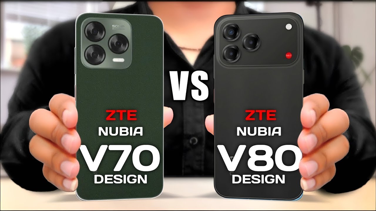 ZTE Nubia V70 Design Vs ZTE Nubia V80 Design || Full Comparison