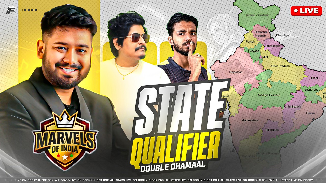 Live 🔴 Marvels of INDIA Pro Stage #gyangaming #freefire #freefirelive