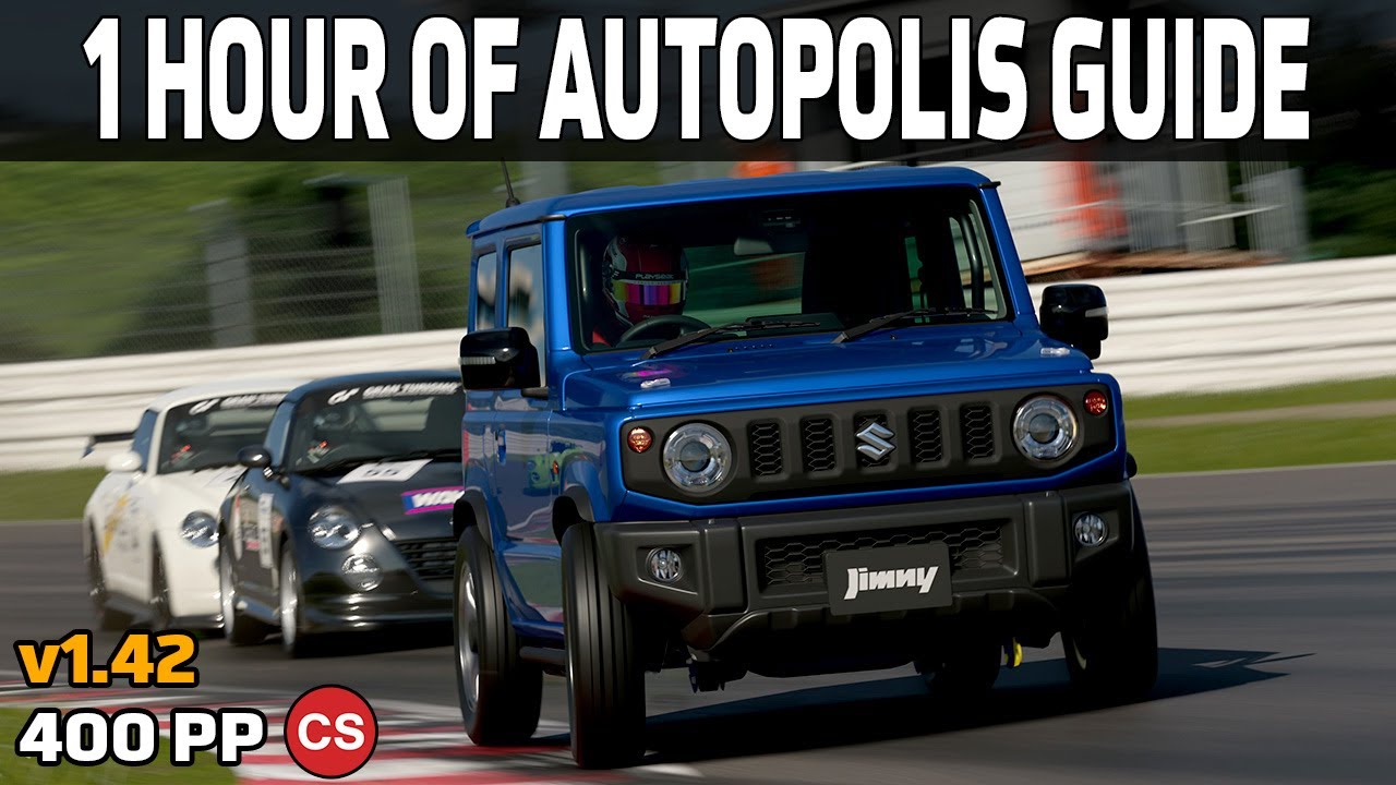 Gran Turismo 7 - 1 Hour of Autopolis Guide (The Human Comedy) - Suzuki Jimny (v1.42)