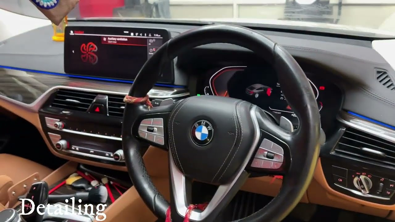 Deep Cleaning & Detailing a BMW GT - Steam, Vacuum, Shampoo in One Video!