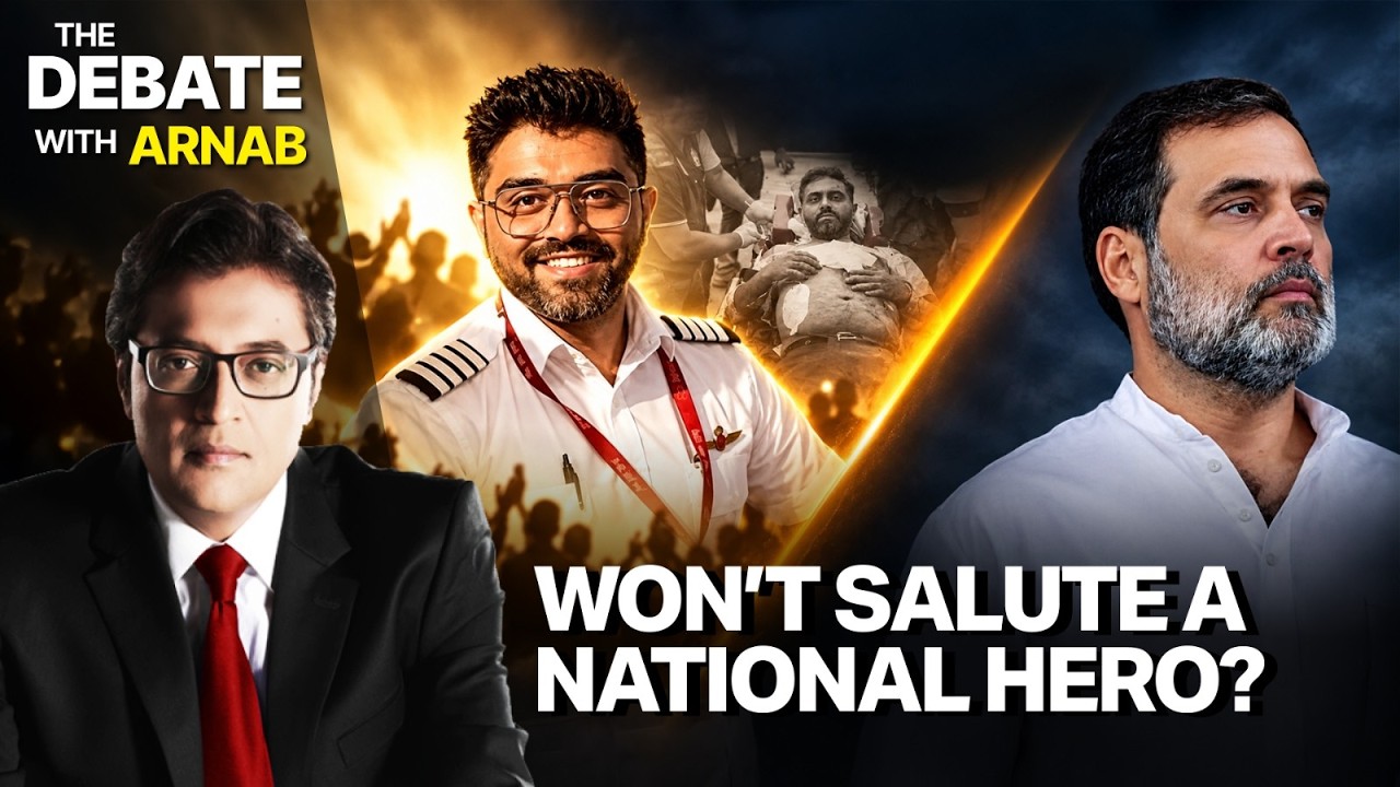 Debata z Arnabem: Świat salutuje kapitanowi Smitowi, ale Rahul Gandhi milczy