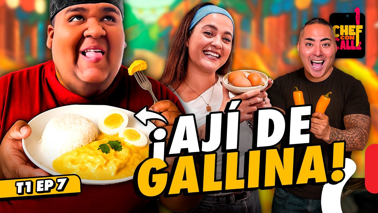 CHEF CON CALLE: ¡AJÍ DE GALLINA! #humor #cocina #nosomostv