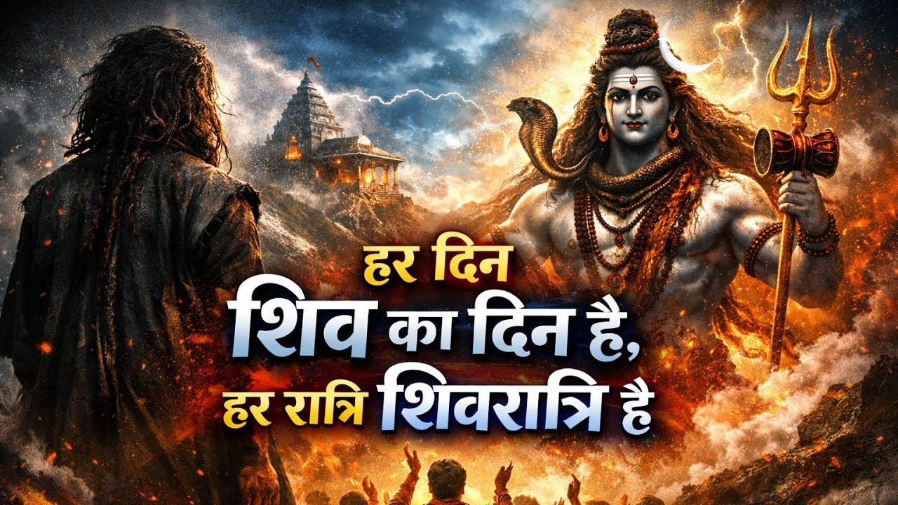 हर दिन शिव का दिन है ।। हर रात्रि शिवरात्रि है ।। #bhajan #newbhajan #musicby90