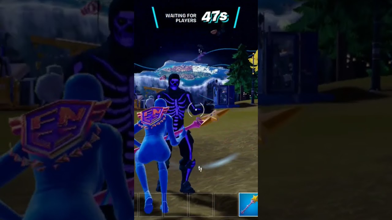 I found an OG purple skull trooper! #fortnite