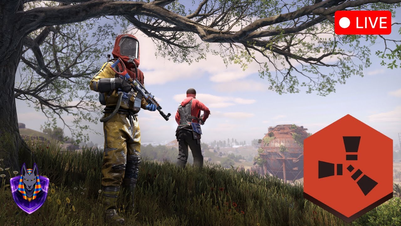 FULL SCREEN - RUST LIVE 🔴 | RAID or BE RAIDED