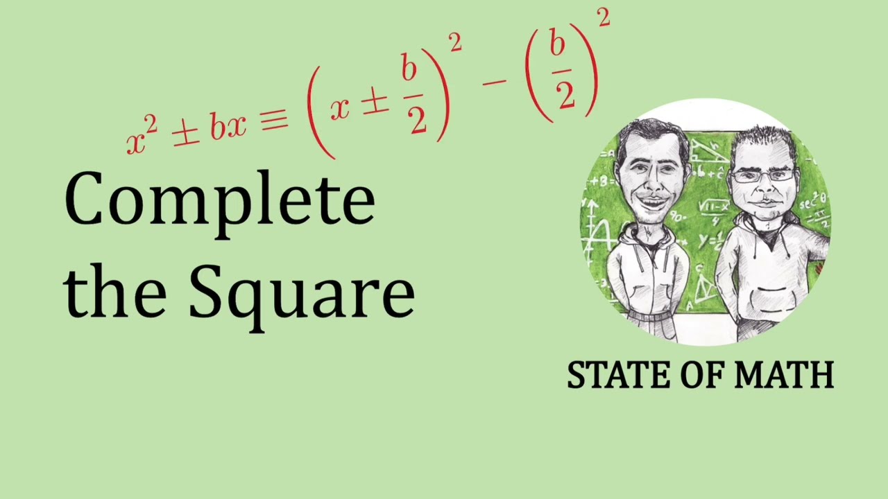 Complete the Square - Deriving the formula & Worked Examples