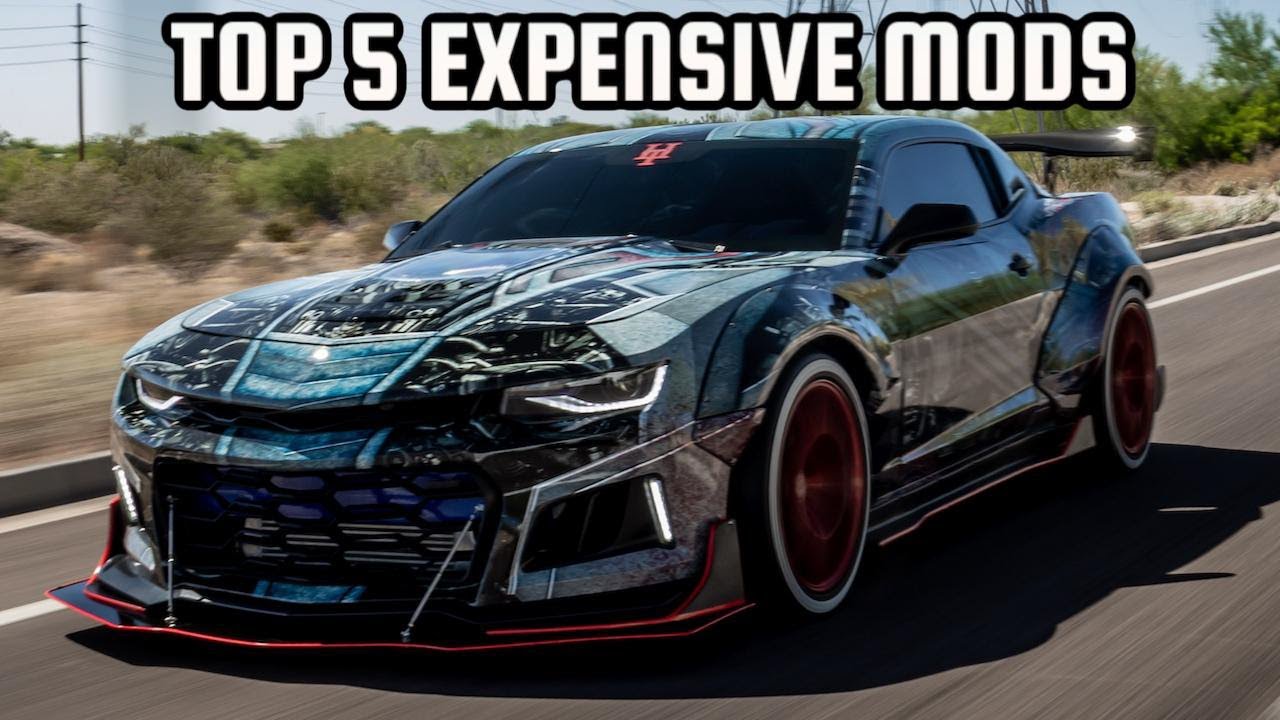 MY TOP 5 MOST EXPENSIVE MODS ON MY CAMARO - $26,800
