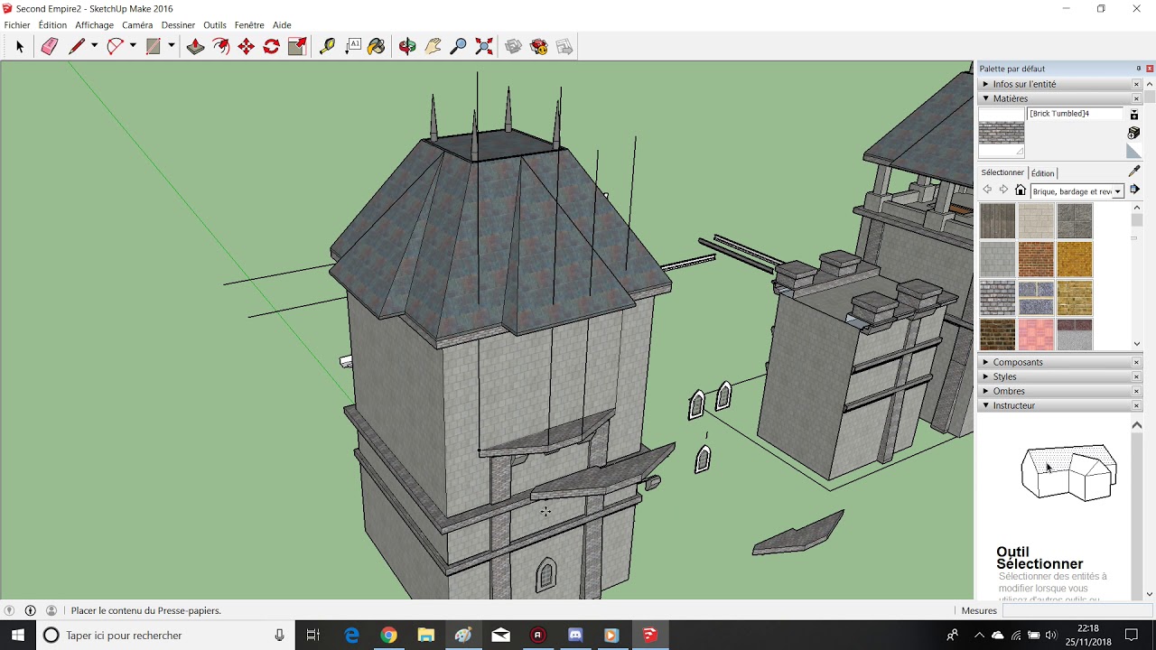 SketchUp : ESO - Second Empire Architecture - Skingrad #3