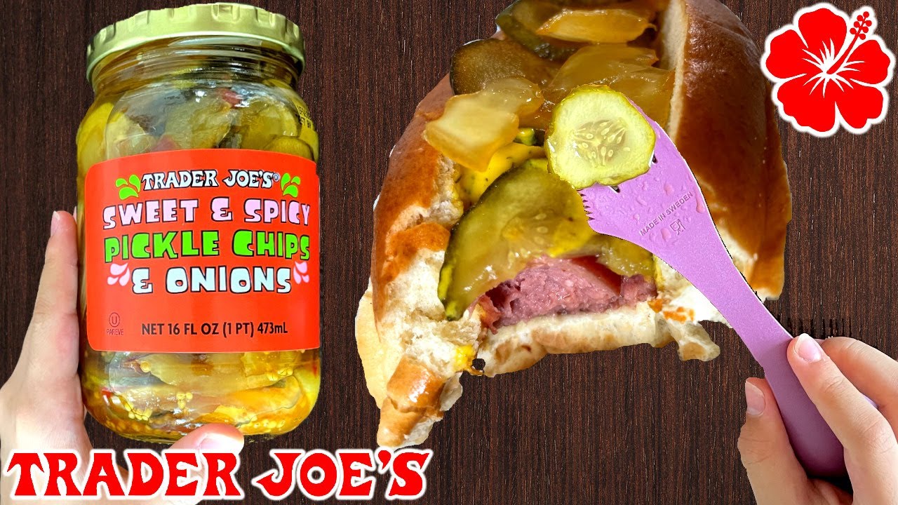 Sweet & Spicy Pickle Chips & Onions - Trader Joe&rsquo;s Product Review