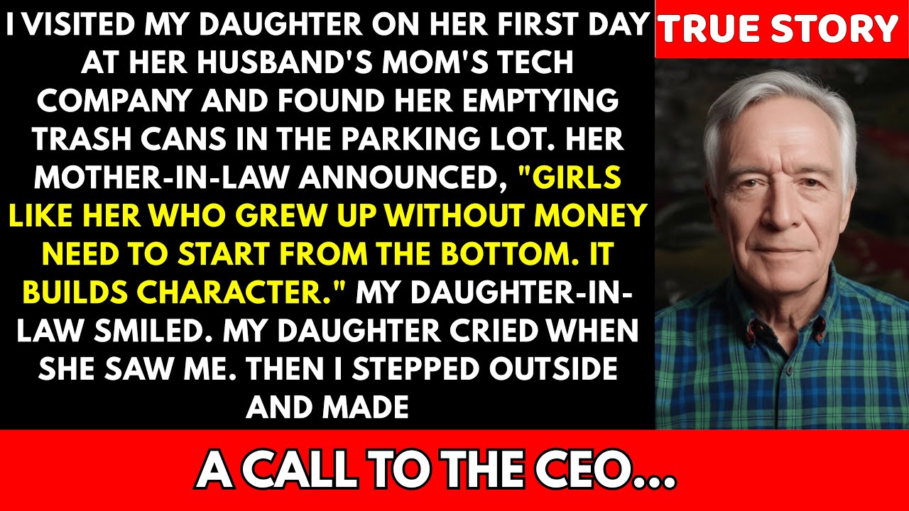 I Surprised My Daughter At Her 'Dream Job'... Her Mother-In-Law Sneered: 