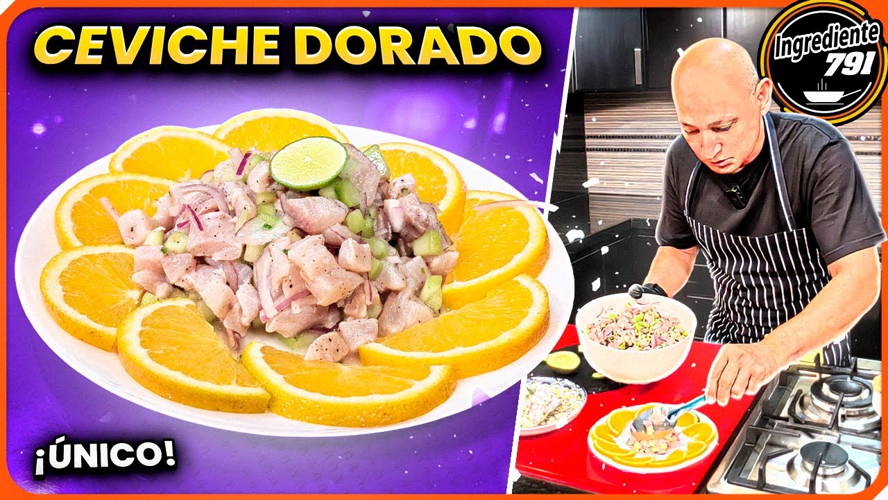 🚀 Descubre los SECRETOS del PLATO más FRESCO y DELICIOSO del mundo ¡CEVICHE de DORADO!
