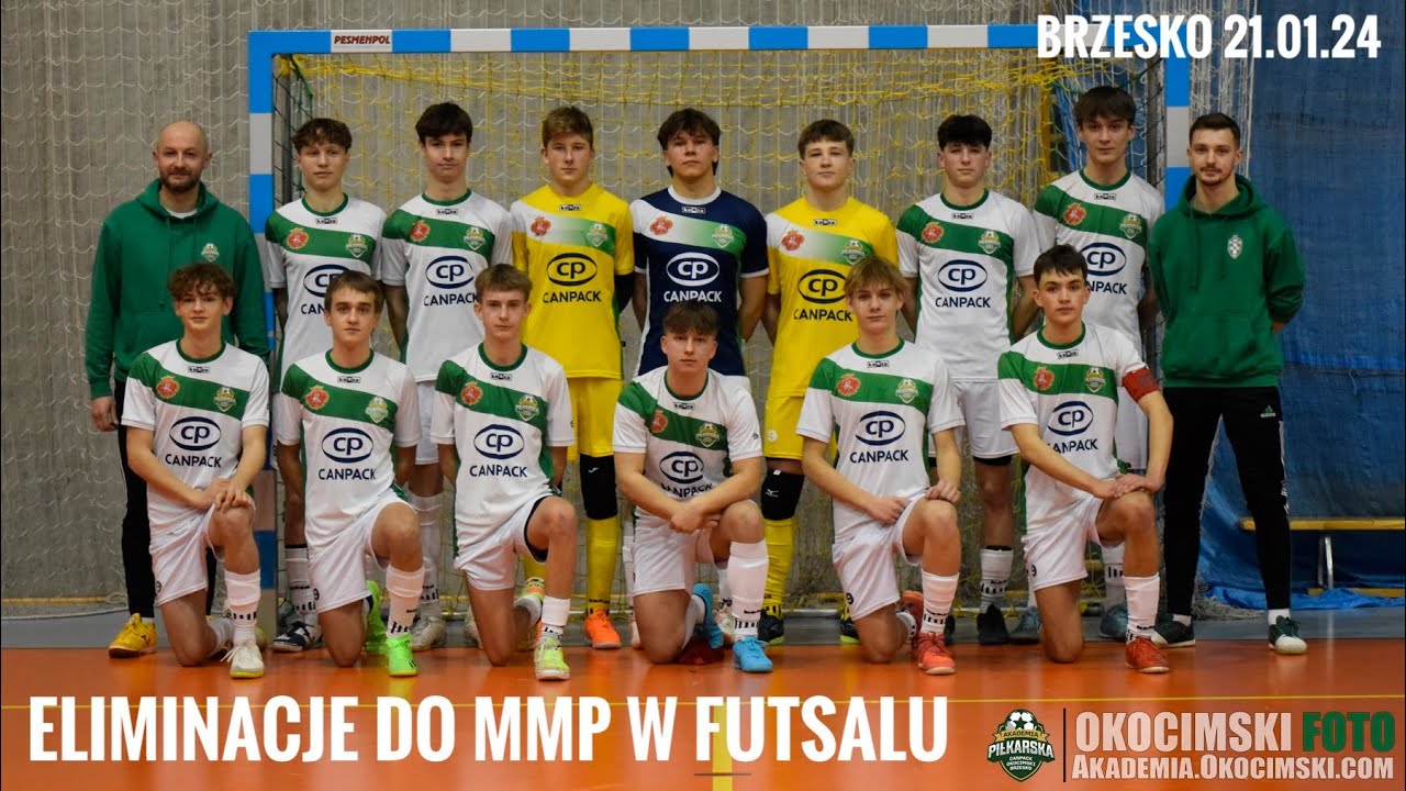 Eliminacje Młodzieżowych Mistrzostw Polski w Futsalu w kategorii U17 Brzesko 21.01.24