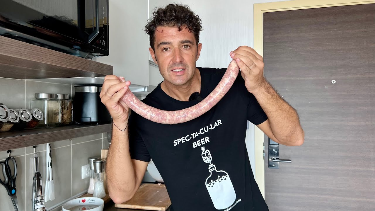 SALSICCIA fatta in casa 😋 ricetta facile senza conservanti e attrezzi speciali