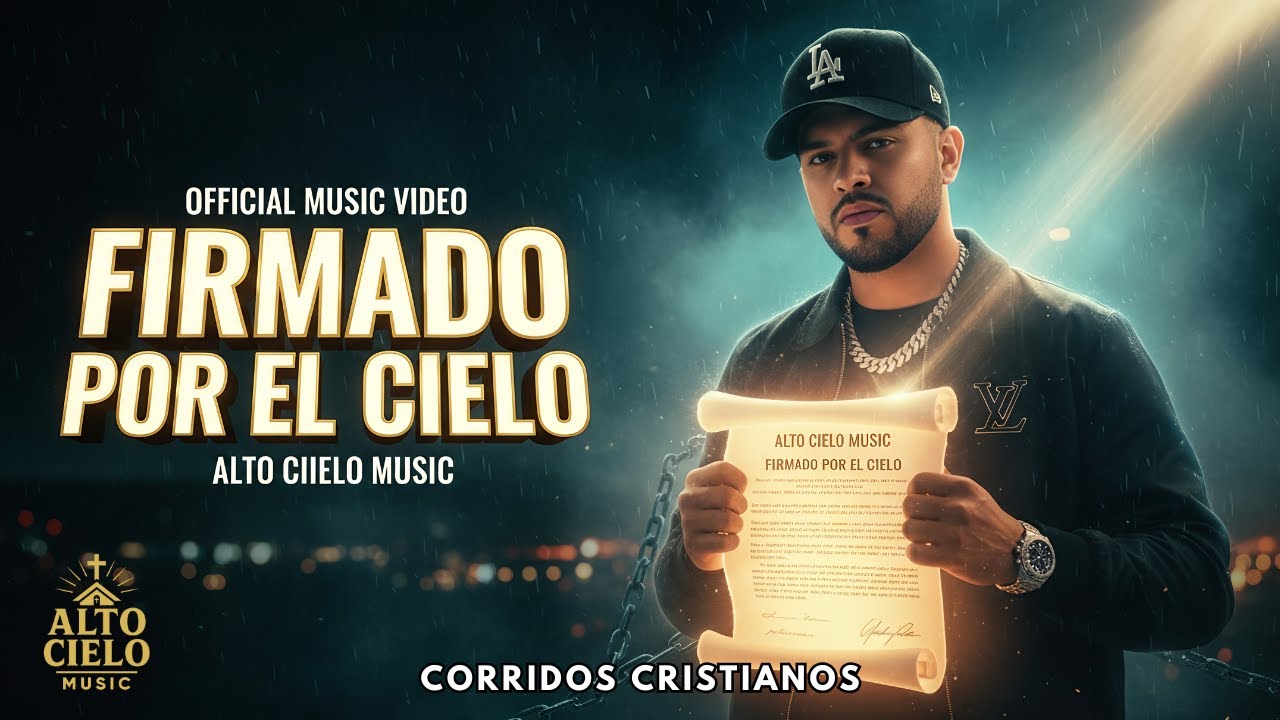 FIRMADO POR EL CIELO (Corrido Tumbado Cristiano) | Alto Cielo Music