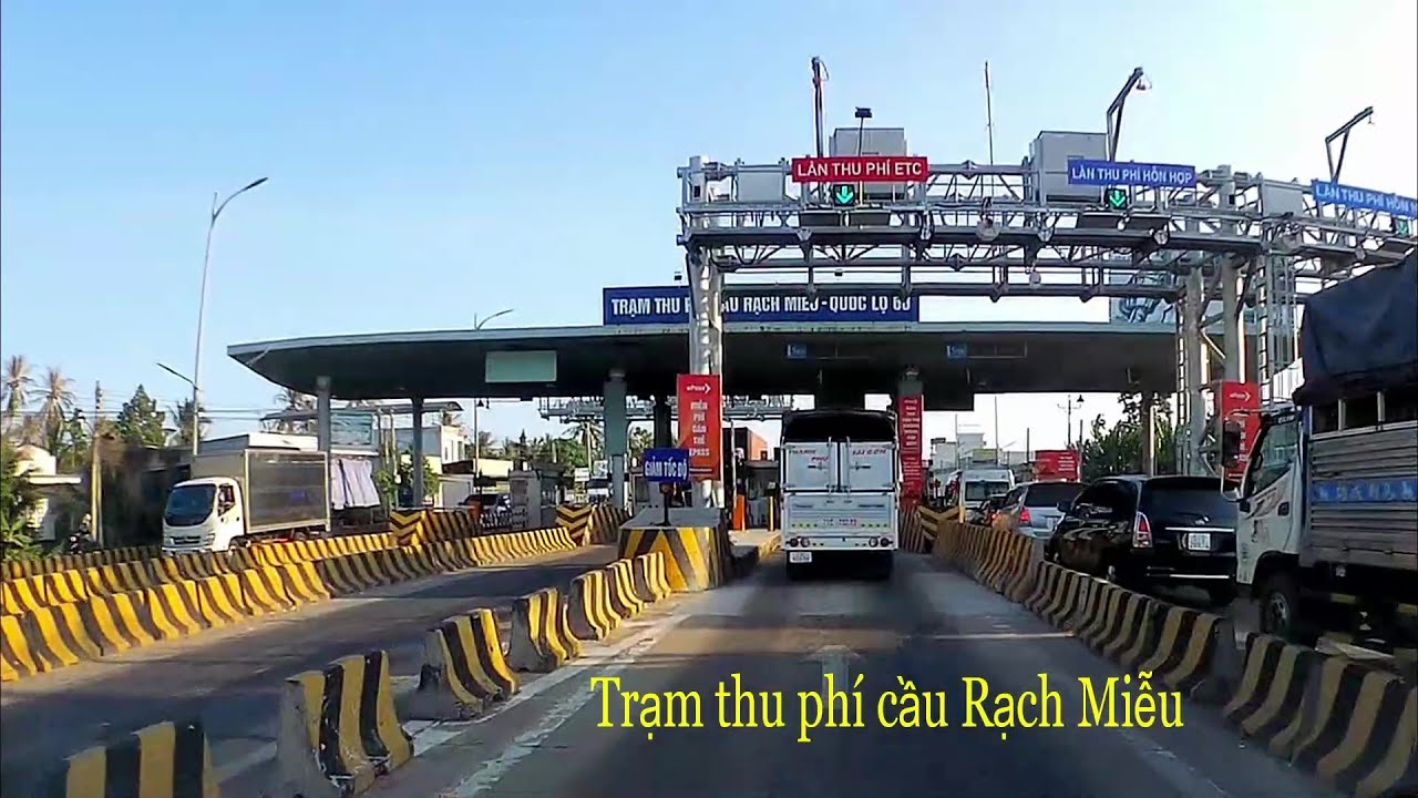 Cầu Rạch Miễu đến Trạm thu phí cầu Cổ Chiên, Trà Vinh