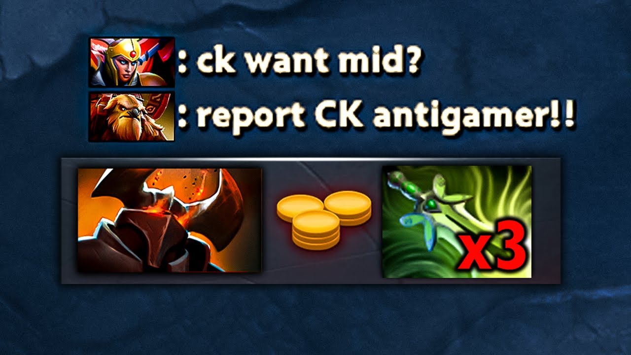 НИКТО МНЕ НЕ ДОВЕРЯЕТ, КОГДА Я ВЫБИРАЮ CHAOS KNIGHT MID