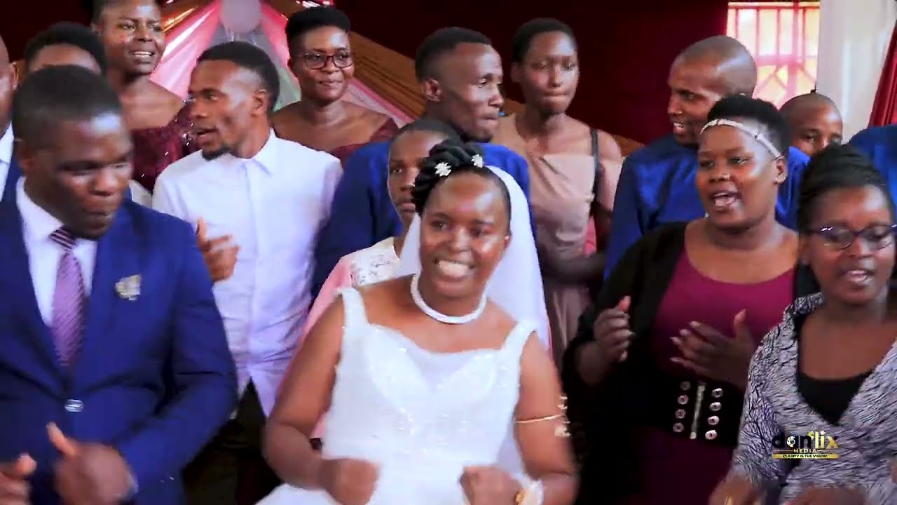 Sermonate Ministers Kisii Perfoming Ndoa Song During Esther and Daniel Wedding.