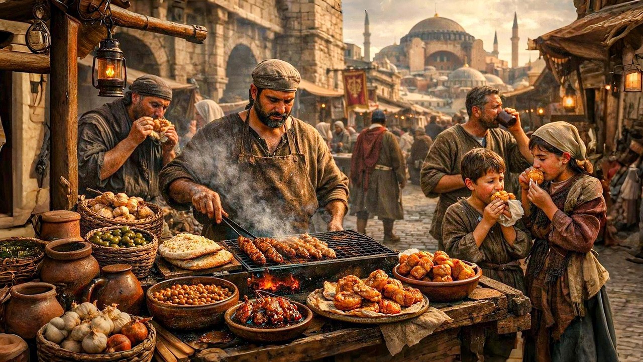 What Byzantine Junk Food Was Like
