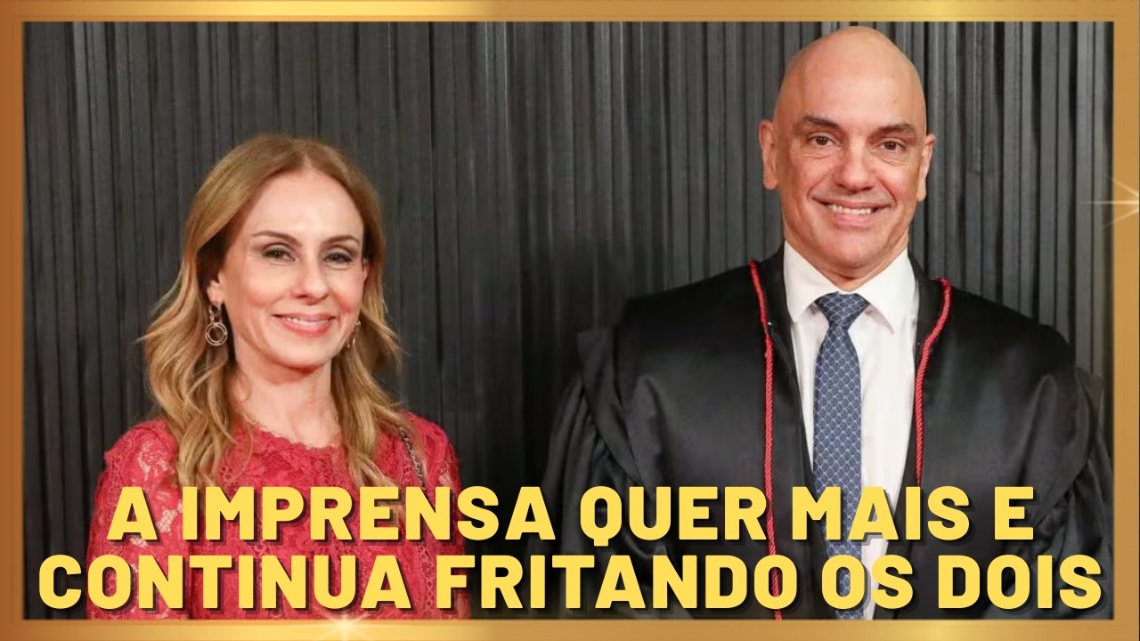 BOMBA! Esposa de Alexandre de Moraes SE PRONUNCIA e a grande imprensa CAIU MATANDO!