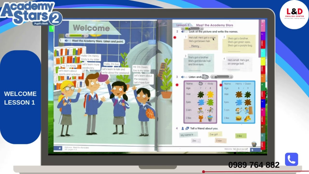 Academy Stars 2 Welcome