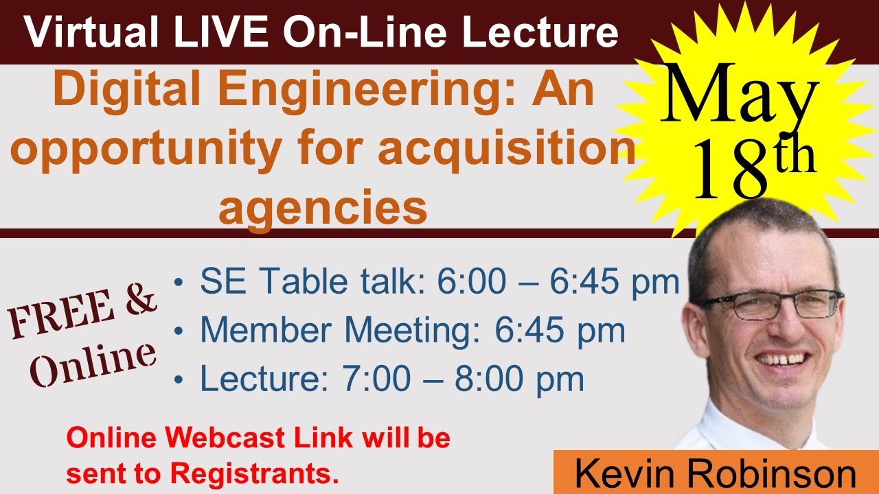 2022-05-18: Digital Engineering: An opportunity for acquisition agencies (Robinson)