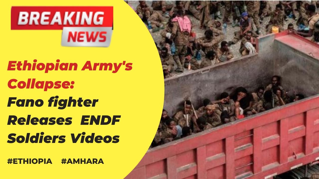 Ethiopian Military Breakdown: Soldiers Surrender to Fano En Masse!