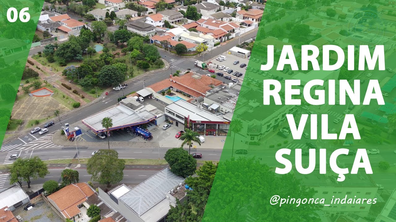 Sobrevoando Indaiatuba/SP - EP. 6 (Jardim Regina / Vila Suiça)