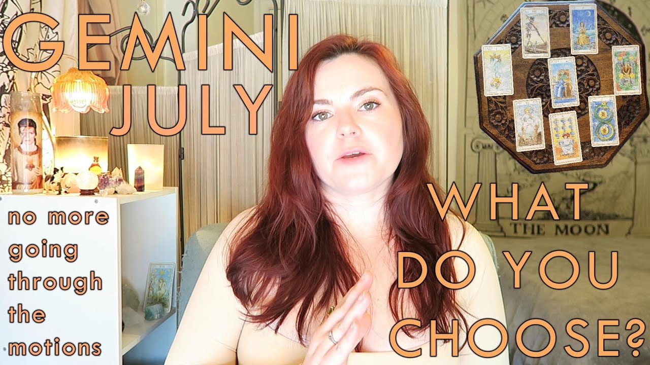 GEMINI JULY 2025 Tarot Reading │ No more going through the motions.