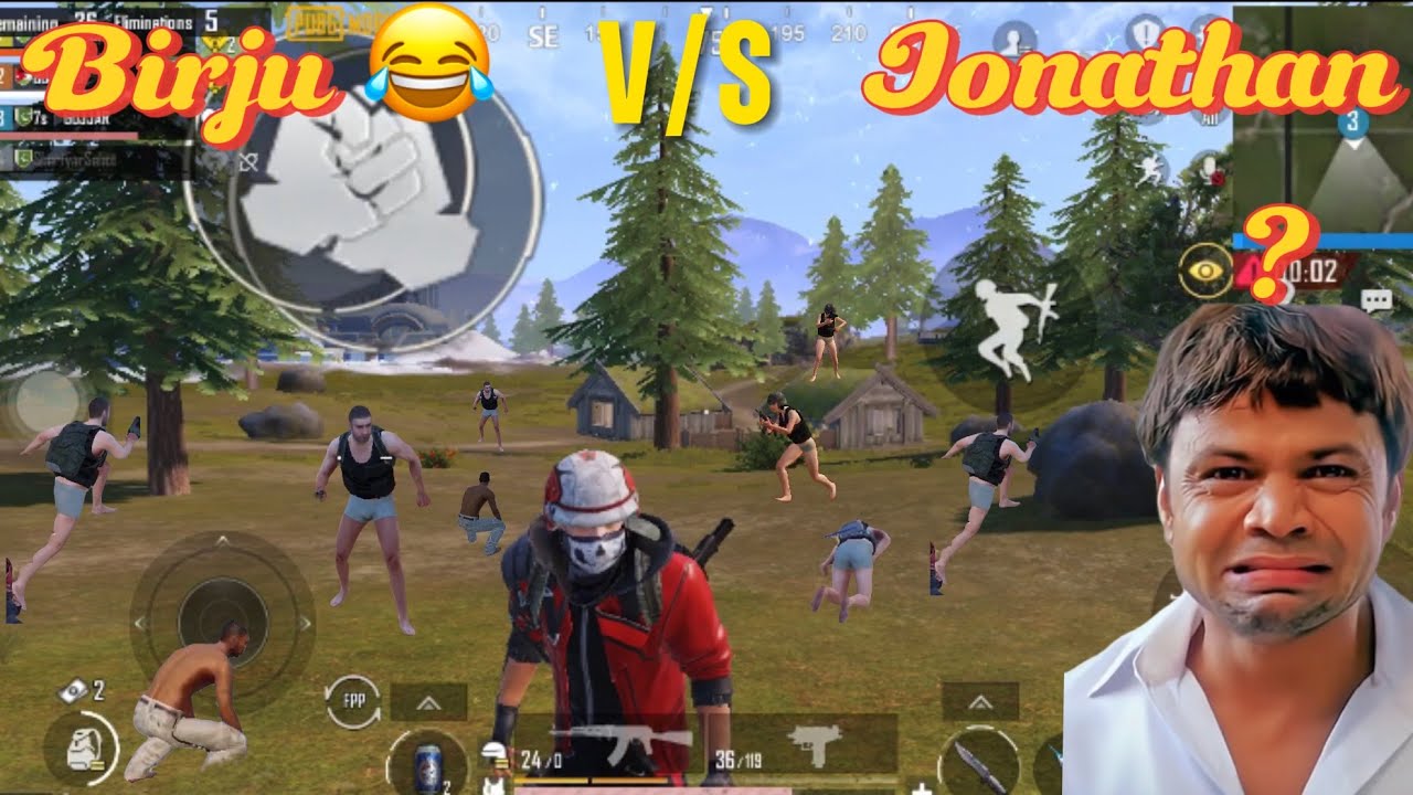 Birju V/S Jonathan 😂| Pubg Galaxy Funny Video Virl🔥Short Funny #comedy #freefire #pubgfunny